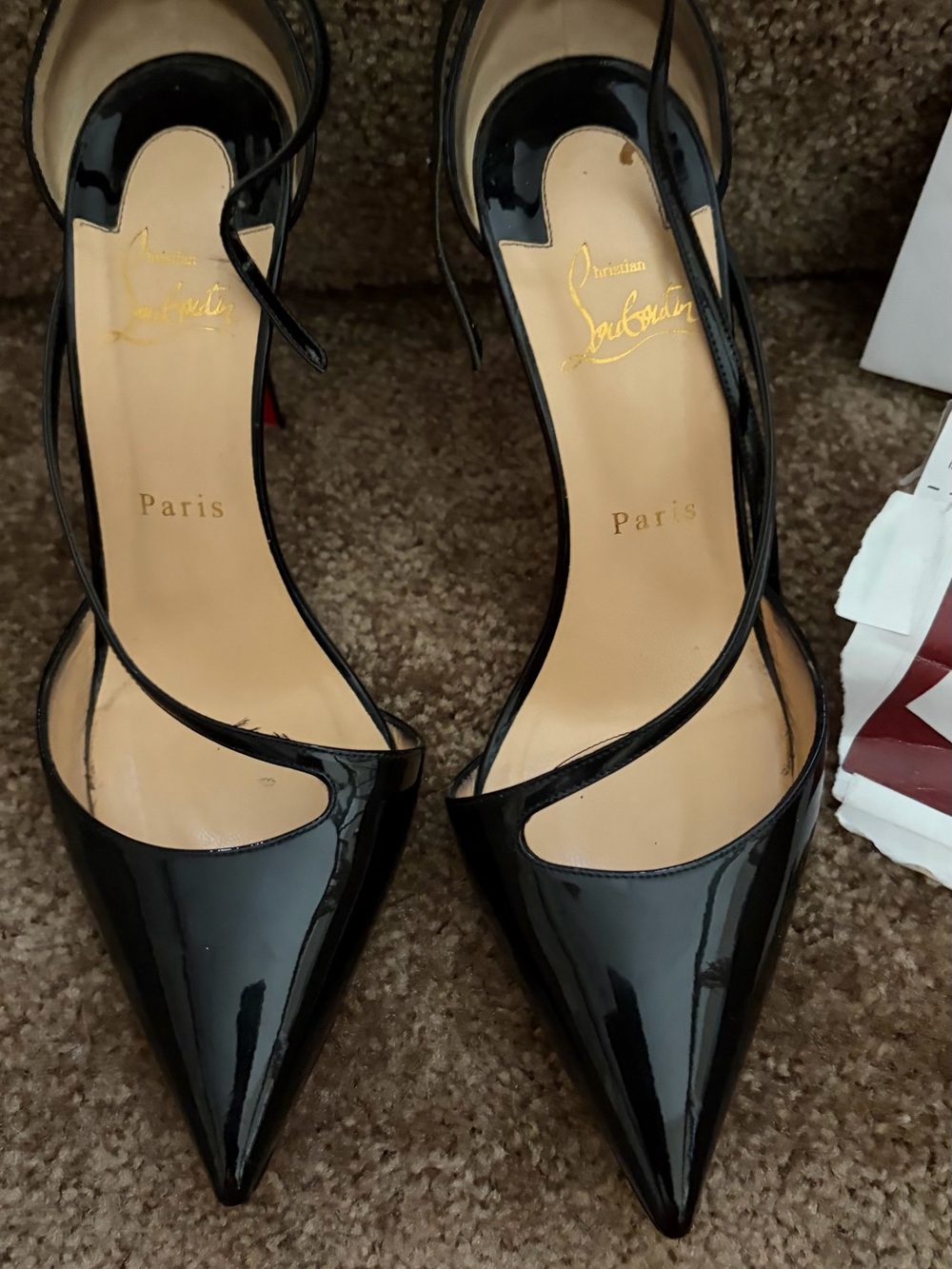 Black patent leather original